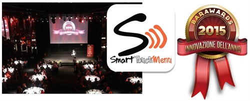 SmartTouch Menu vince il Premio Innovazione dell’anno di Barawards 2015 (Bargiornale.it)