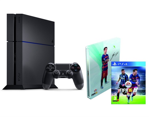 PlayStation 4 1 Tb C Chassis + FIFA 16 Steelbook Esclusiva Amazon