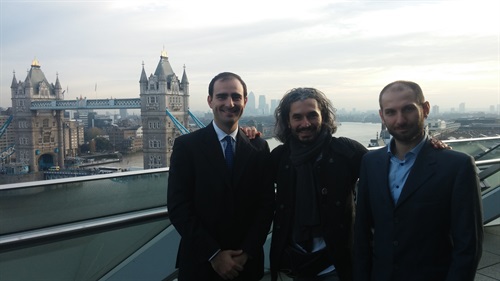 Il Team ZonzoFox (Marco Rizzone, Nicola Roccatagliata, Andrea Cimino)