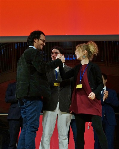 Il team di Scent riceve il Premio per l'impresa