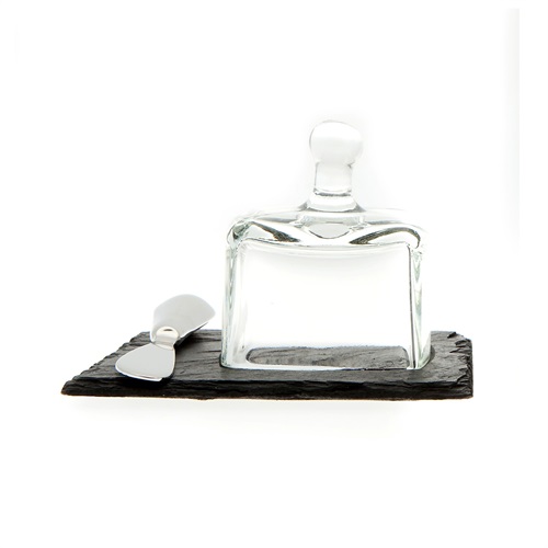 Campana piccola per burro con coltello