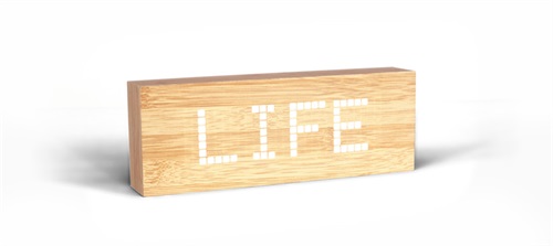 Orologio-sveglia Message for you.