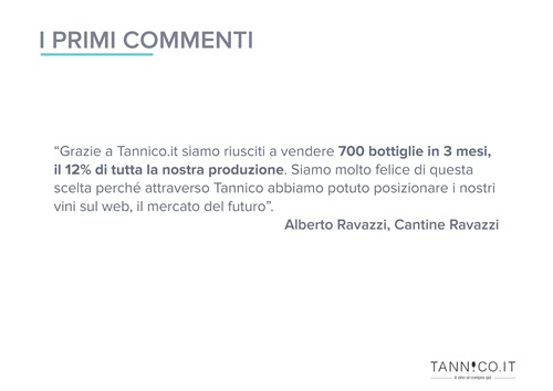 Tannico per i piccoli produttori | I primi commenti
