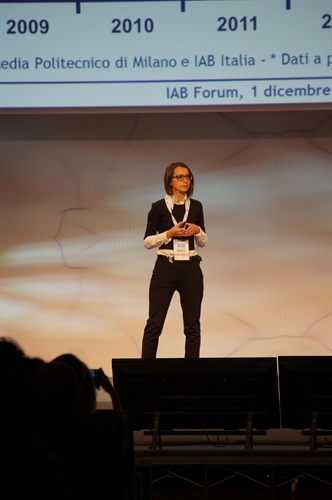 Marta Valsecchi, Direttore dell’Osservatorio Internet Media del Politecnico di Milano a IAB Forum 2015