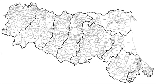 Dettaglio domanda mutui e prestiti Emilia Romagna