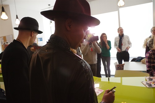Gli Skunk Anansie ospiti negli uffici milanesi di Amazon