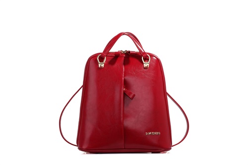 Showroomprive.it_Lorenzo_Zaino in pelle rosso_69,00 euro