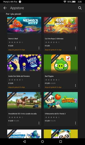 App Bambini #ActuallyFree