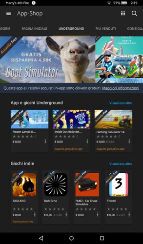 Amazon Underground #ActuallyFree