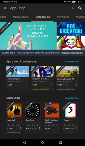 Amazon Underground #ActuallyFree