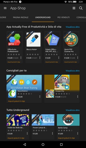 Amazon Undergroud #ActuallyFree