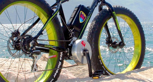 Il kit innovativo di Bikee Bike installato su una Fat Bike