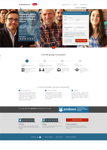 Energia per te! -Homepage