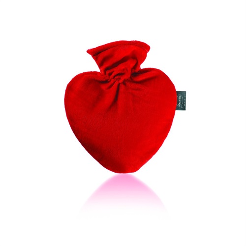 Borsa dell'acqua calda a forma di cuore