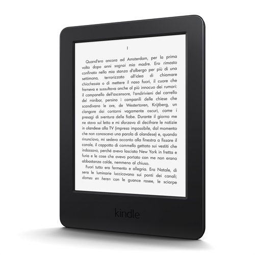Kindle è in offerta speciale fino al 14 febbraio con 20 euro di sconto su Kindle Paperwhite (euro 109,00) e Kindle Paperwhite 3G (euro 169,00).