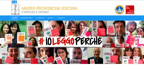 Master in Professione Editoria cartacea e digitale  Università Cattolica di Milano