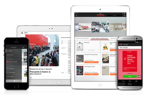 Applix e Cosmit
i cataloghi degli espositori del Salone del Mobile 2014
