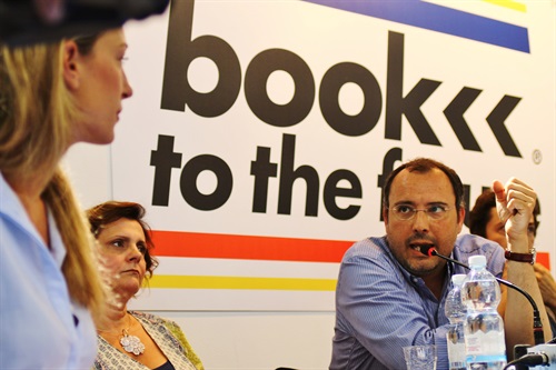 Riccardo Bruni durante il panel