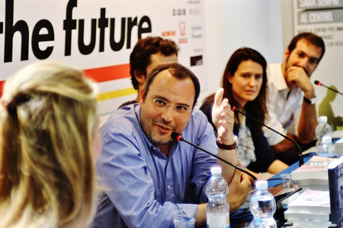 Riccardo Bruni durante il panel