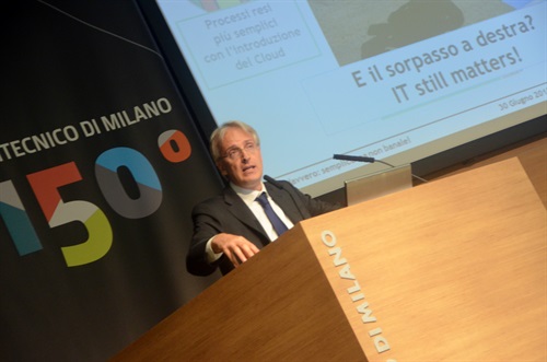 Mariano Corso, Responsabile Scientifico dell’Osservatorio Cloud & ICT as a Service del Politecnico di Milano