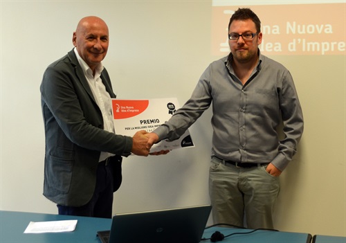 La premiazione di Chimpa