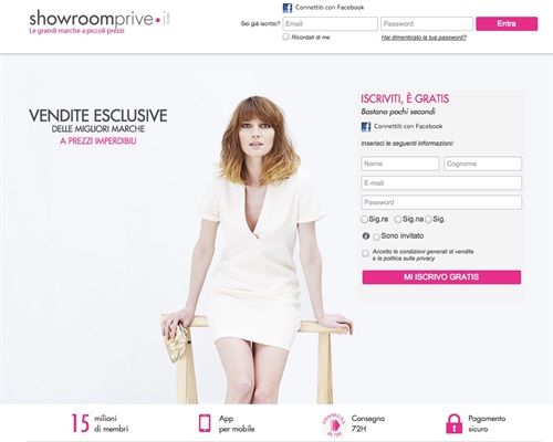 Homepage -Showroomprive.it