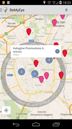 App android, job map