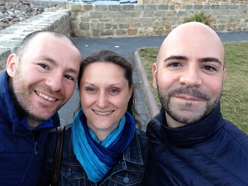 founders Carlo Oppo  Christiane Bojer e Salvatore Baldinu