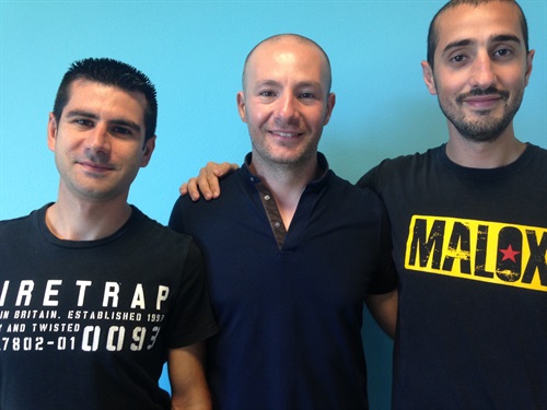 Alessandro Casu (dev) Carlo Oppo (ceo) Michele Meloni (cto)