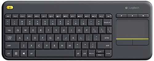 Logitech Tastiera Wireless Touch K400 con touch-pad integrato