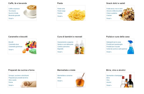 Il negozio Alimentari e cura della casa di Amazon.it
