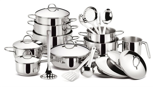 Casa | Batteria in Acciaio Lagostina Grancucina, 24 pezzi