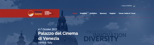 FERMA Forum 2015 4-7 ottobre - Lido di Venezia