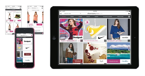 La app di Showroomprive.it, disponibile per iOs, Android e Windows