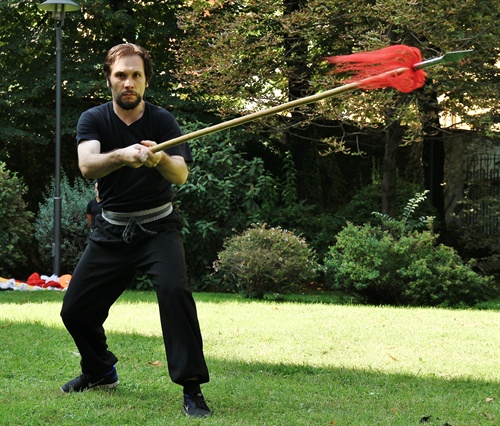 Esercitazione di arti marziali