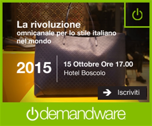 Demandware - invito evento di presetnzione  in Italia - 15 ottobre 2015 ore 17.00 - Hotel Boscolo Milano