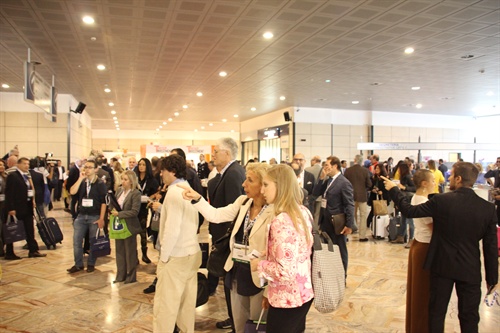 L'ingresso della fiera per NF15