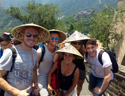 Studenti dell'Istituto Confucio 