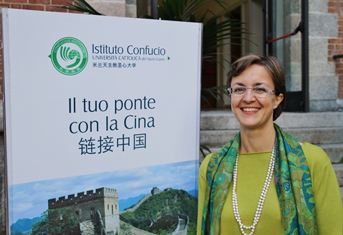 Elisa Giunipero, Direttrice dell'Istituto Confucio dell'Università Cattolica
