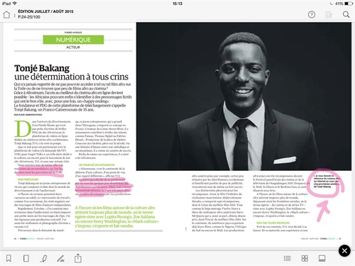 Applix entra nel mercato mobile africano
con Forbes Afrique 