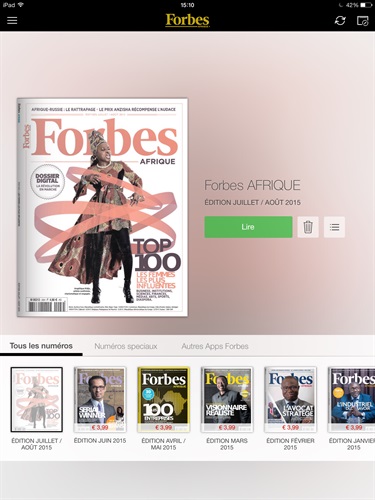 Applix entra nel mercato mobile africano
con Forbes Afrique 