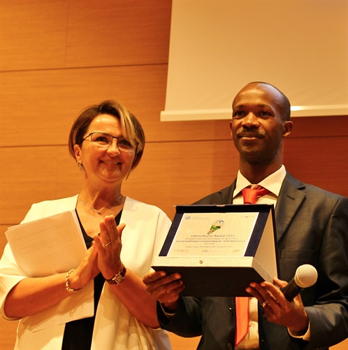 Andrè Ndereyimana premiato a EXPO