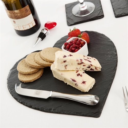 Plancia a cuore per formaggio.