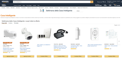 Negozio casa intelligente su Amazon.it