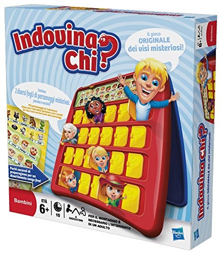 Hasbro - Indovina Chi Gioco di Intuizione Versione Italiana