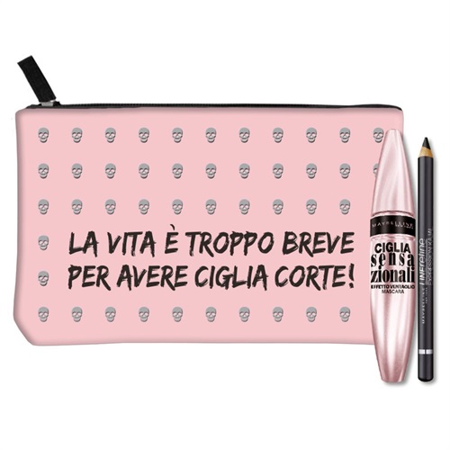 Maybelline New York Pochette Natale Romantic Rock ciglia corte mascara Ciglia Sensazionali + matita occhi Expression Kajal.jpg
