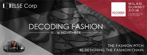 Meet ELSE Corp through the Fashion Pitch 2016 at Decoded Fashion Milan
