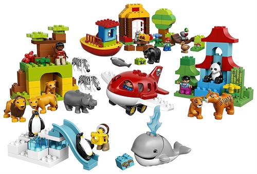 LEGO Duplo Town 10805 - Viaggio Intorno al Mondo