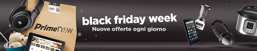 Il Black Friday di Amazon.it è arrivato