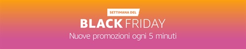 Il Black Friday di Amazon.it è arrivato